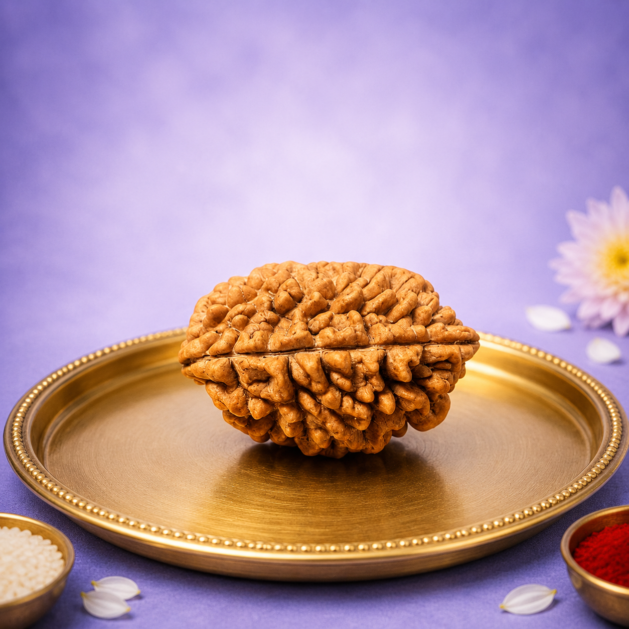 2 मुखी साउथ इंडियन रुद्राक्ष