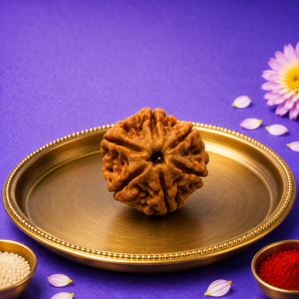 6 मुखी नेपाली रुद्राक्ष
